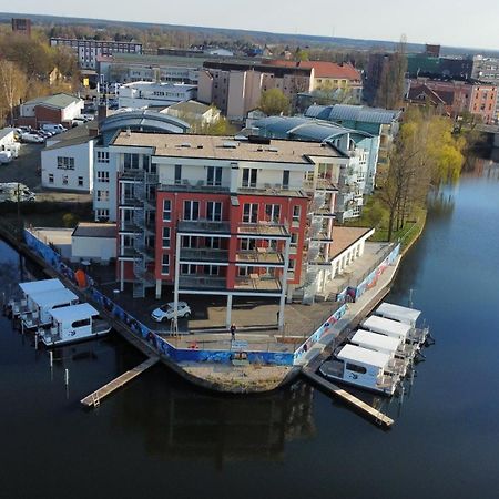 Havel-Spitze Ferienwohnungen Brandenburg an der Havel Exterior foto
